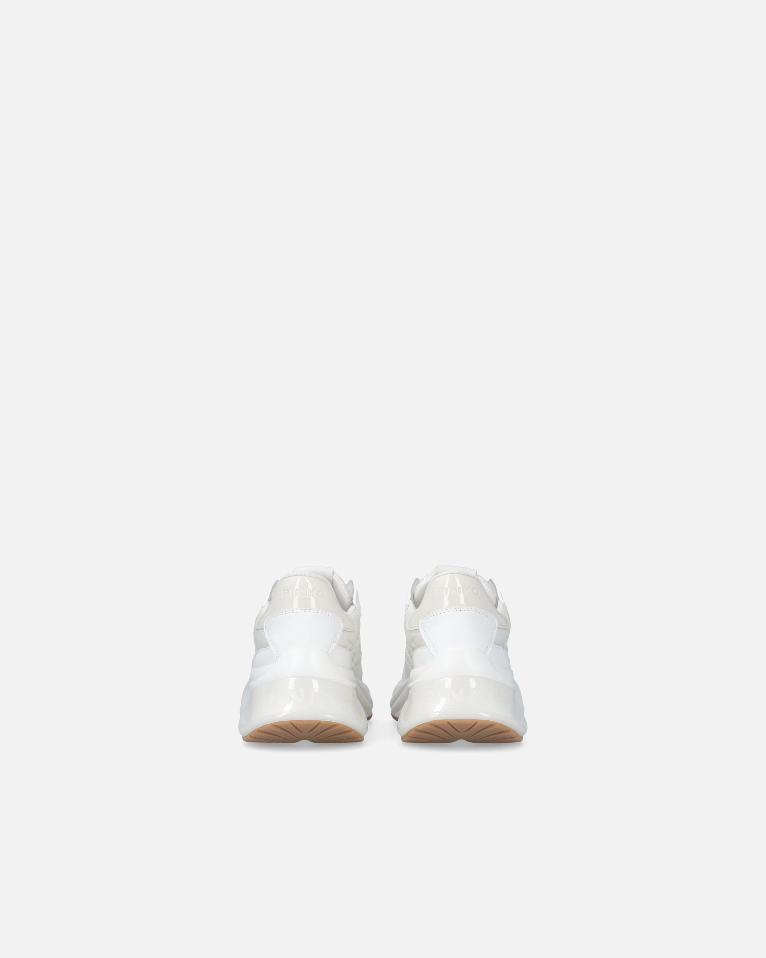 ARIEL LEATHER AND RUBBER SNEAKERS WITH LOVE BIRDS LOGO - 8