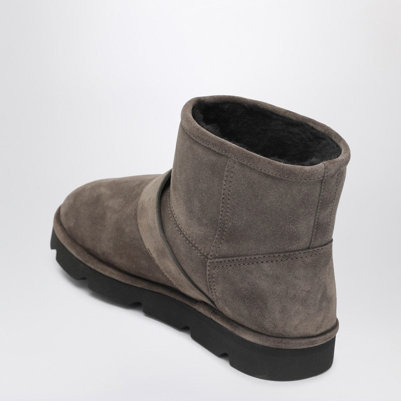 Brunello Cucinelli Boot In Dove-Colored Suede Women - 2