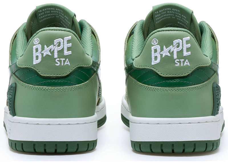 A BATHING APE® A Bathing Ape Bape SK8 Sta Green Gradation outlook