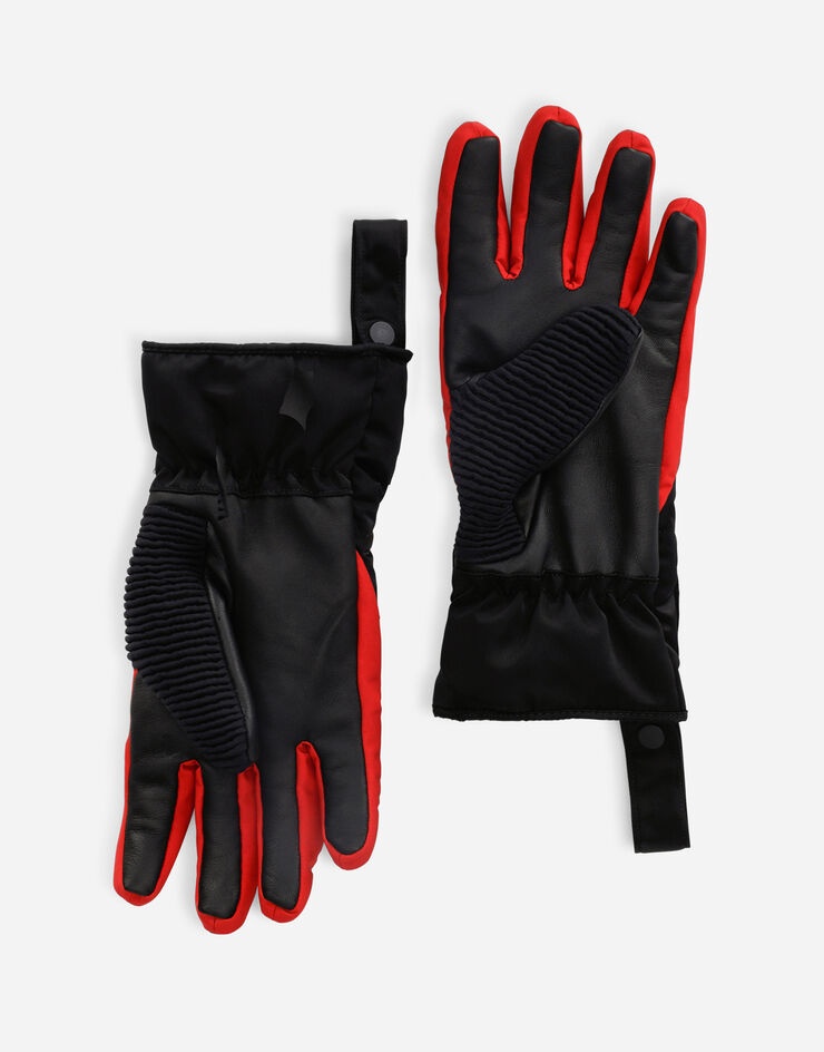 Nylon gloves with rubberized DG logo - 2