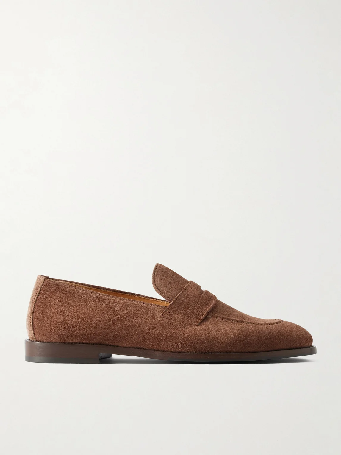 Flex Suede Penny Loafers - 1