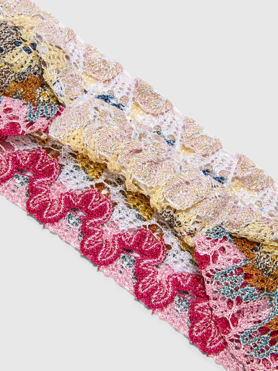 Viscose and Lamé Hairband - 2