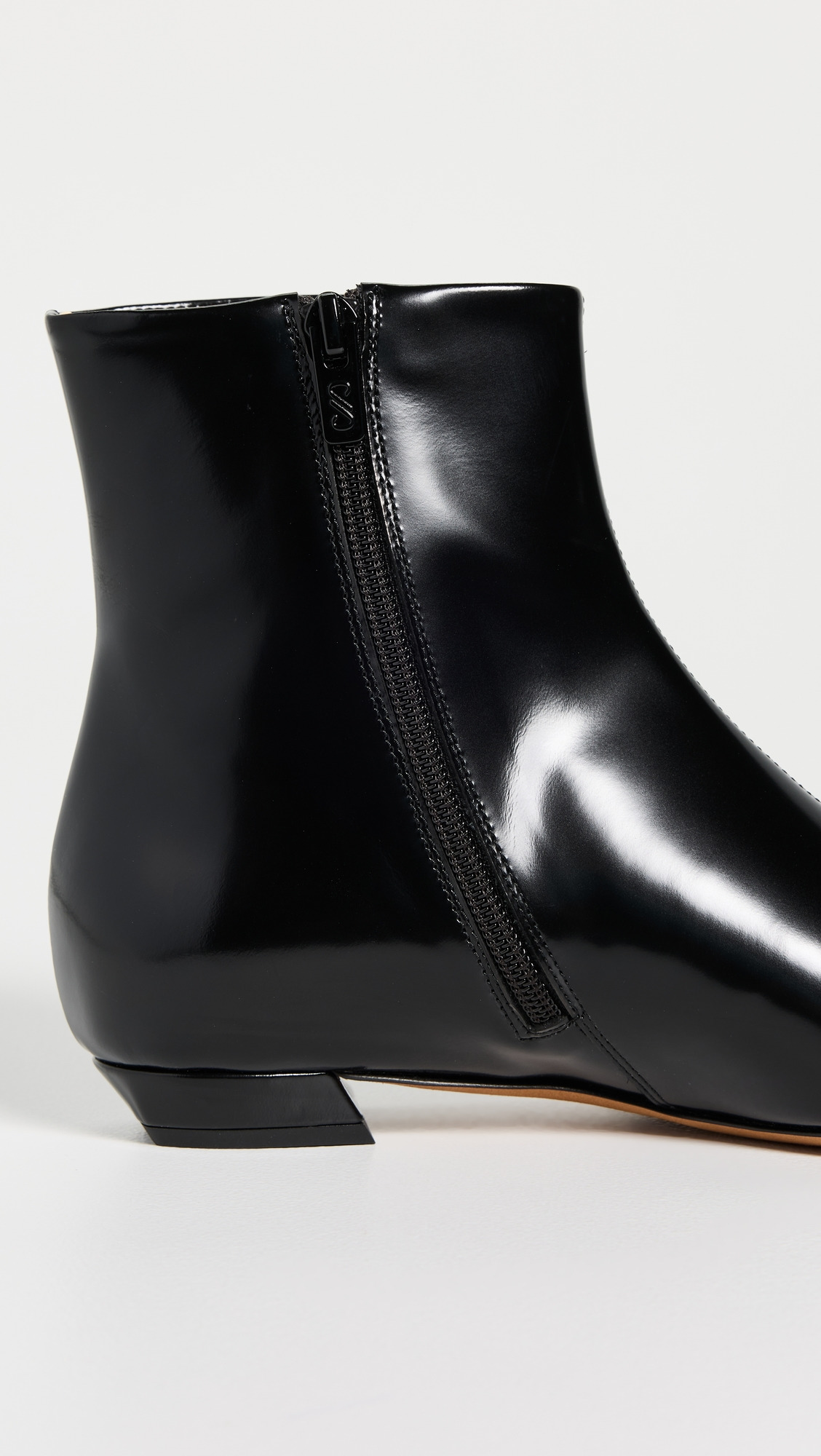 Trap Flat Ankle Boots - 5
