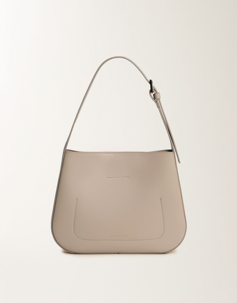 Eclissi small calfskin hobo bag 3