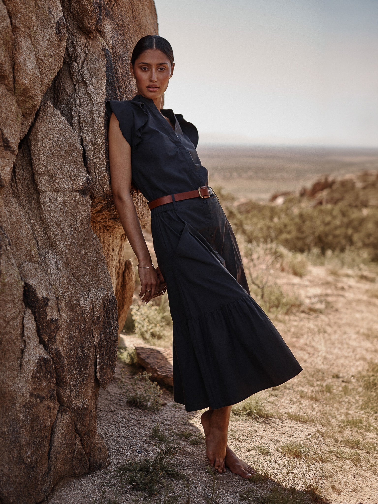 The Palms Tiered Skirt - 8