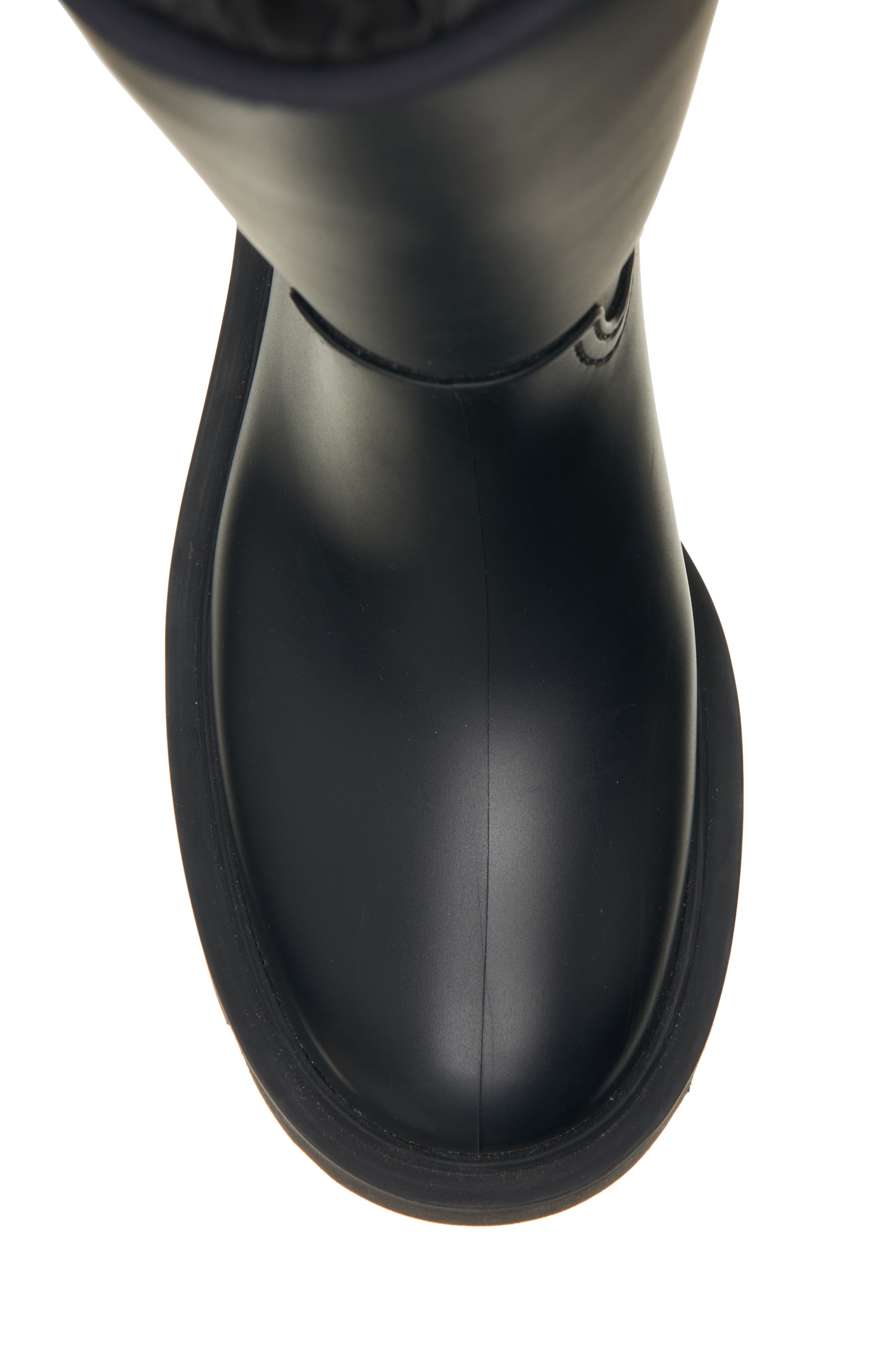 Moncler Kickstream Waterproof Rain Boot in Black at Nordstrom - 5