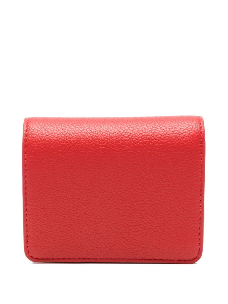 Moschino logo-plaque wallet outlook