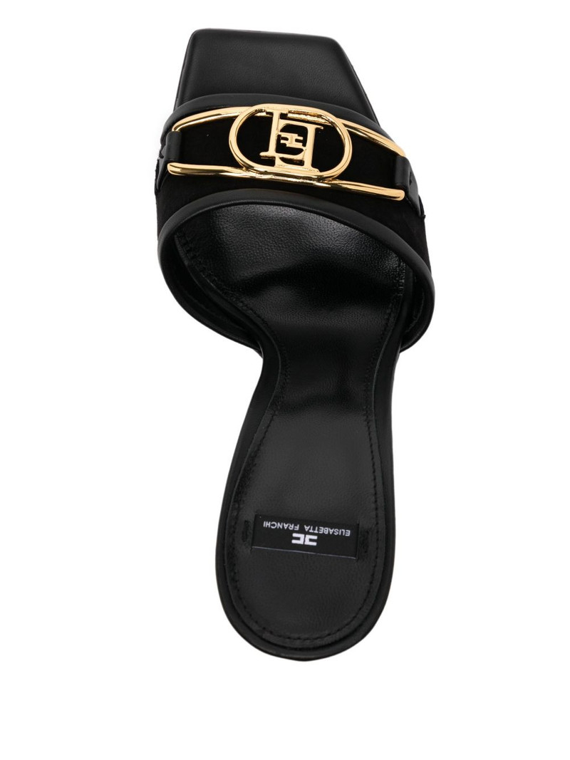 100mm logo-buckle sandals 4