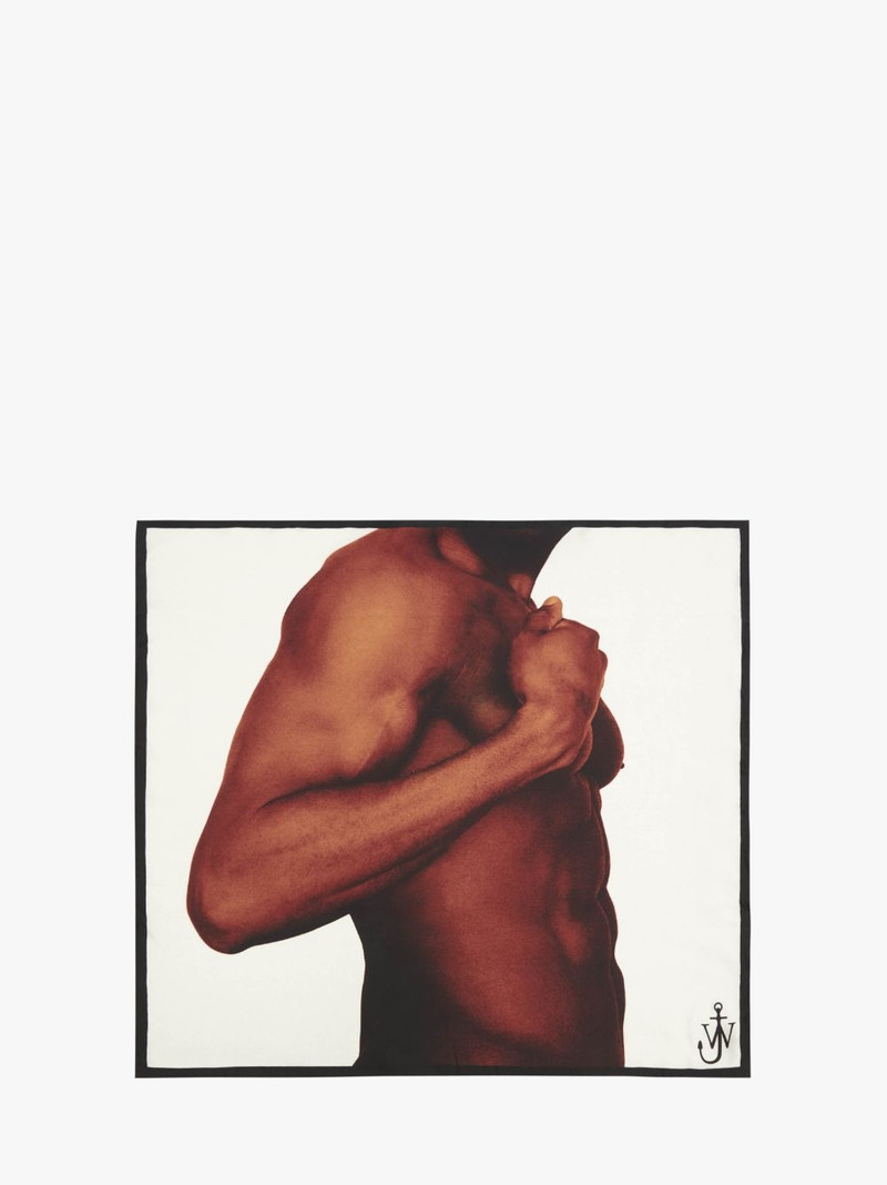 PRINTED SILK SCARF 1