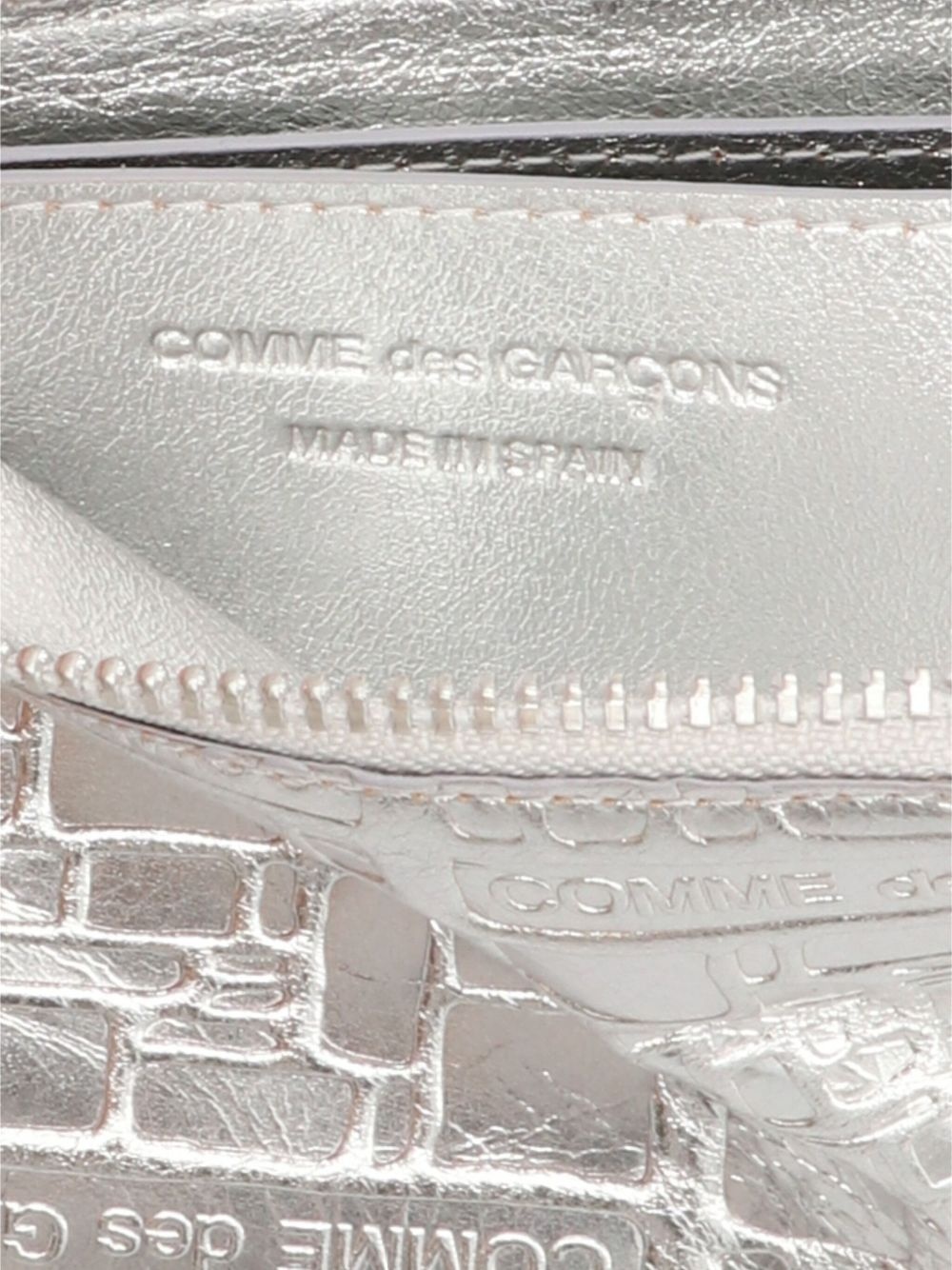 logo-embossed leather wallet - 3