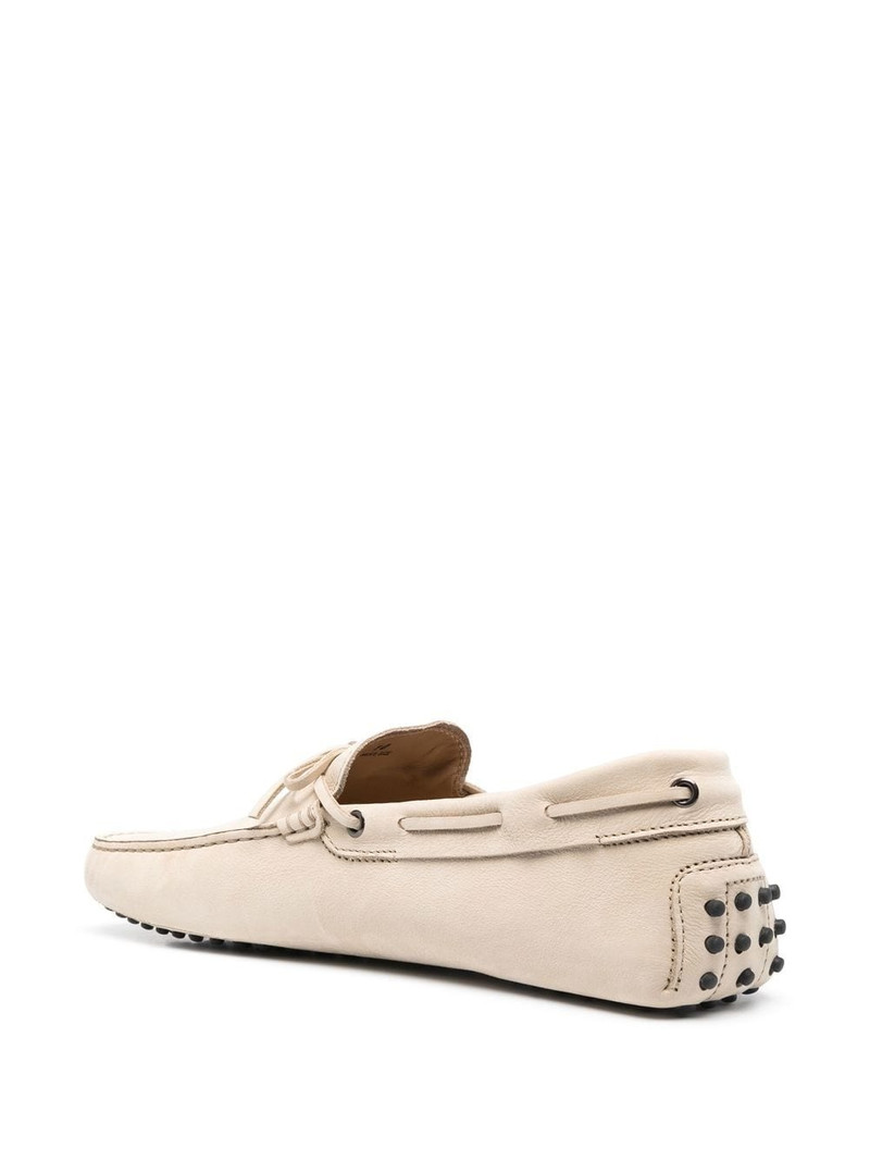 bow-detail leather loafers 3