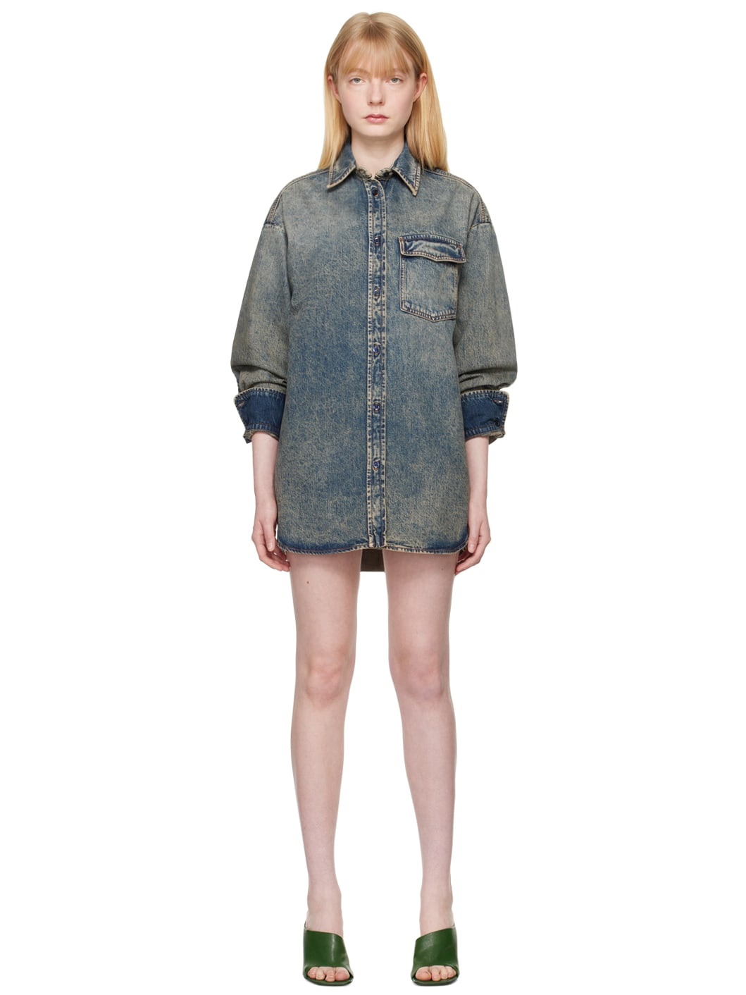 Blue Targa Denim Shirt - 1