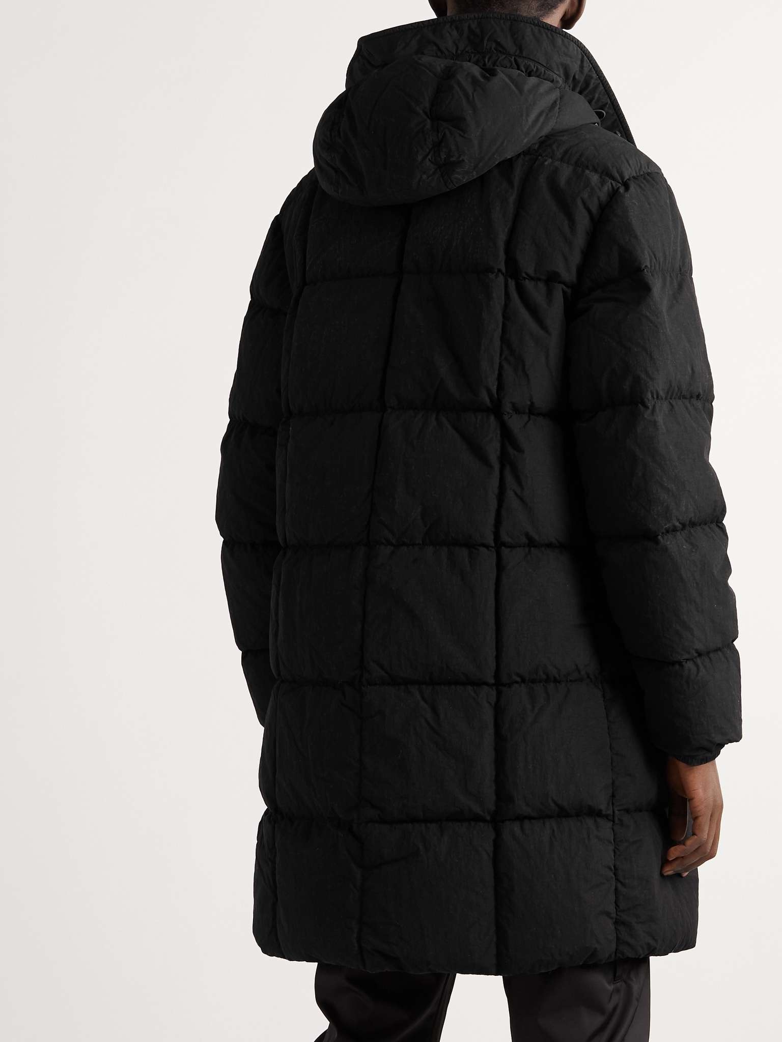 Hooded Quilted Shell Down Parka - 4