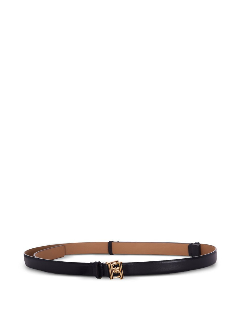 logo-buckle belt 1