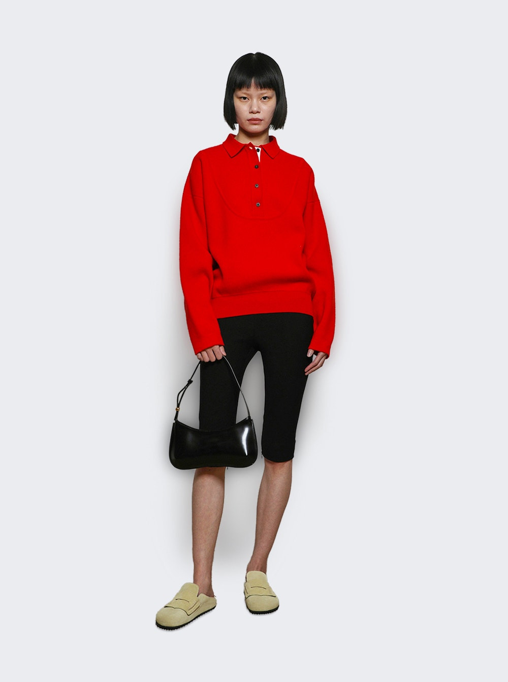 Polo Sweater Red - 2