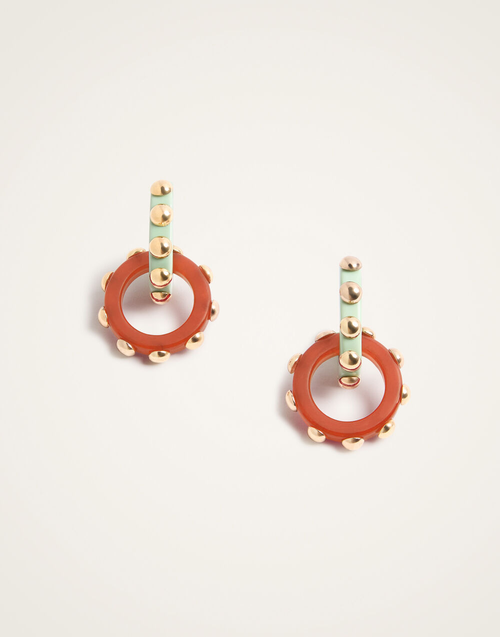 Double Hoop Earrings - 4