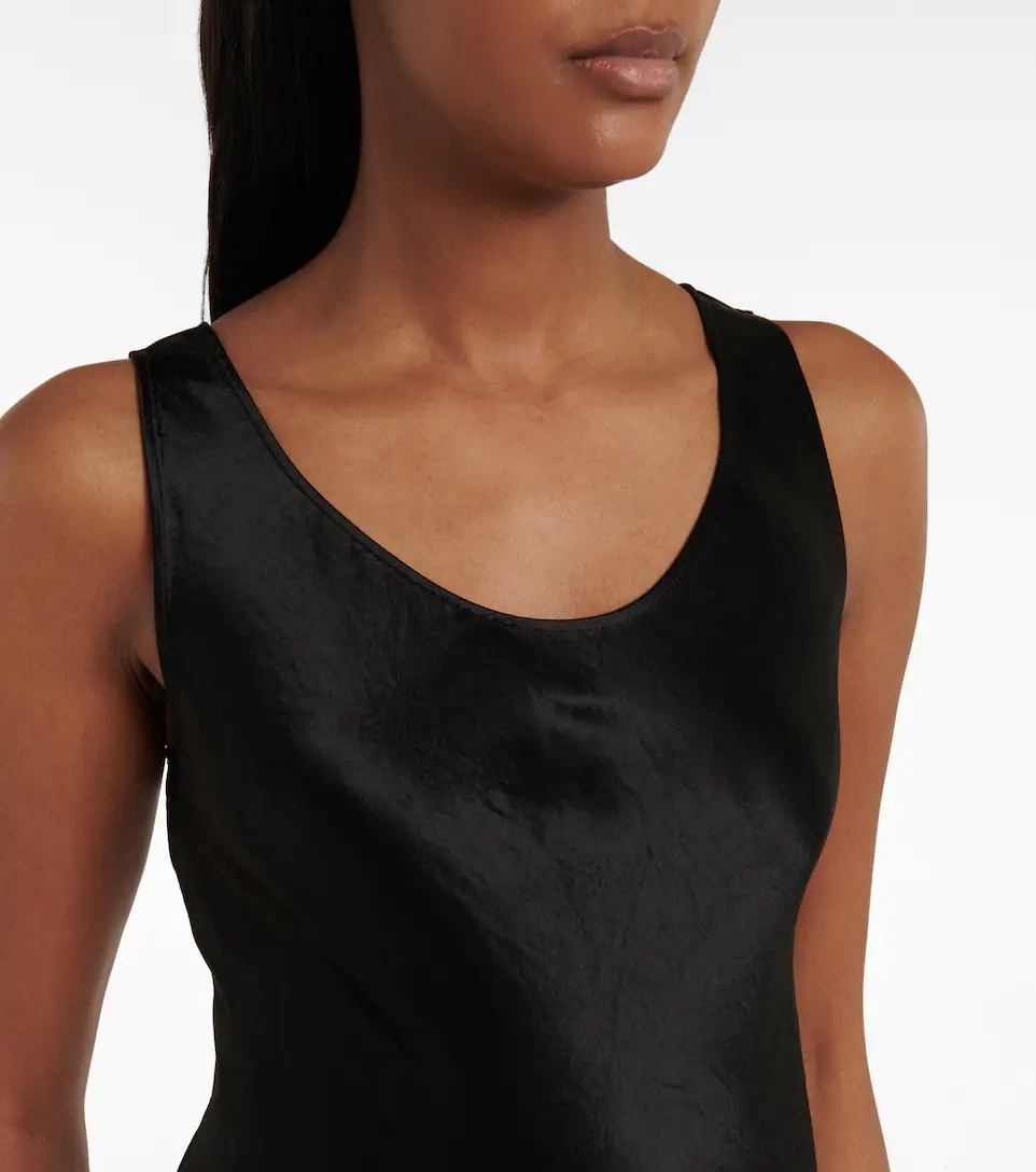 Talete satin midi dress - 4