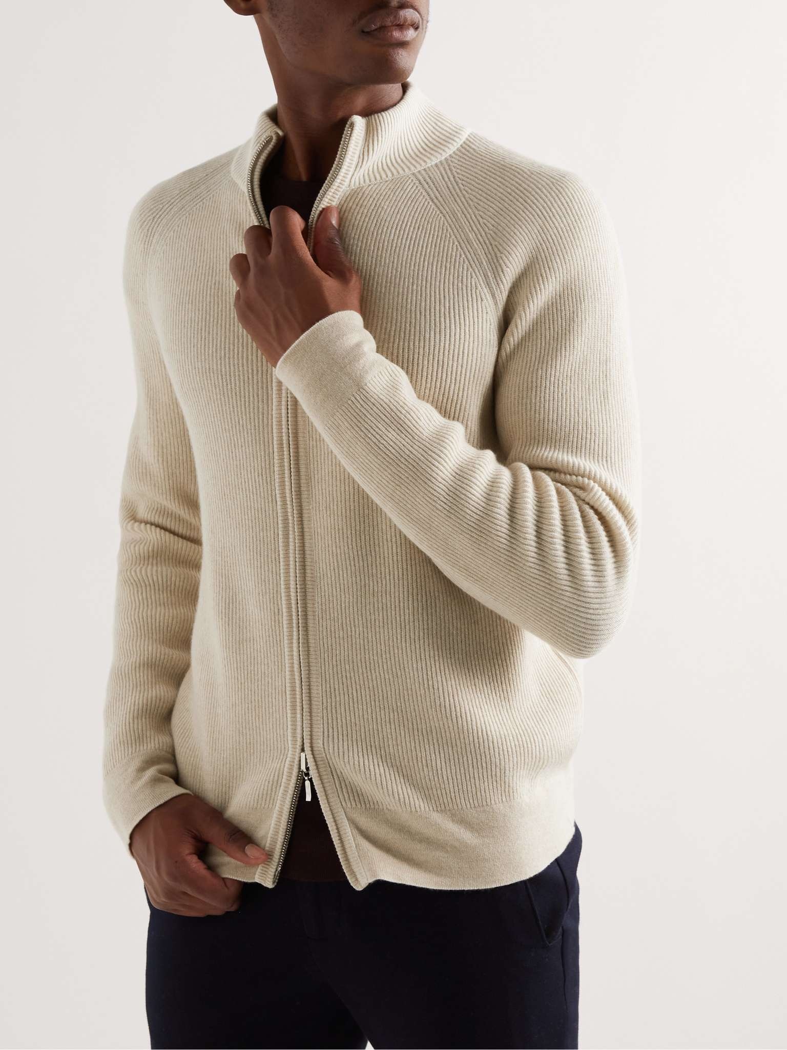 Loro Piana☆BABY CASHMERE☆ Loro Piana - Scotty Cream Baby Cashmere Coat | Mitchell Stores