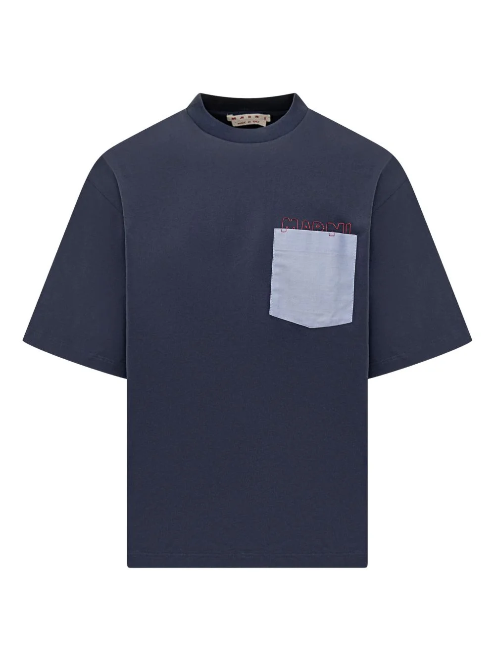pocket logo T-shirt - 1