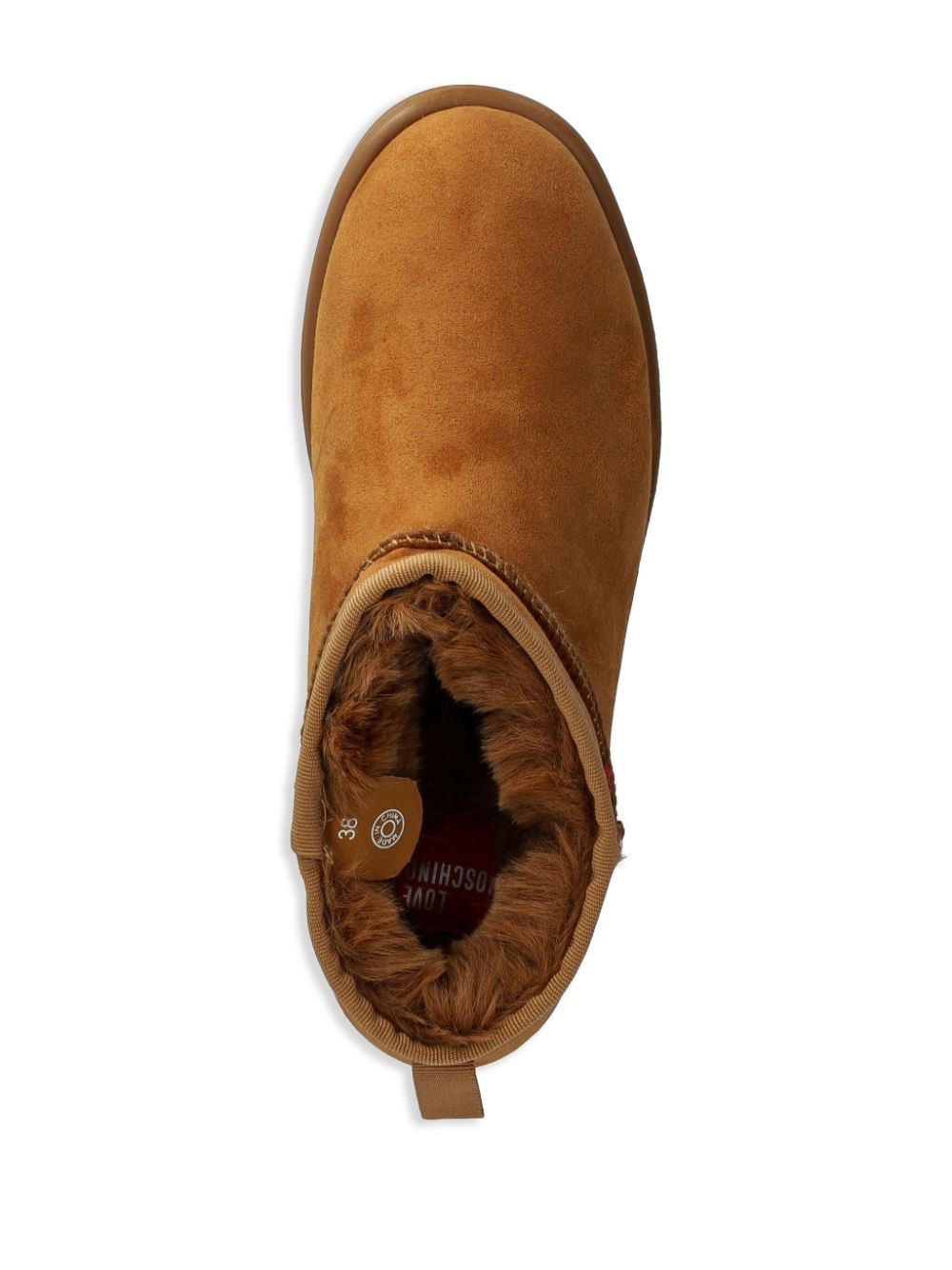logo-patch boots - 4