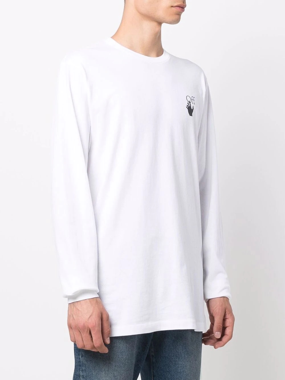 Caravaggio-print long-sleeve T-shirt - 4