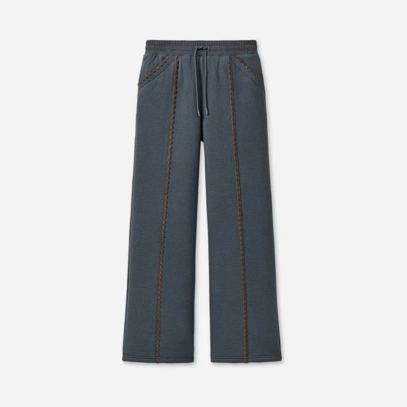 ® Women's Dina Shell Stitch Pant in Eve Blue - 1