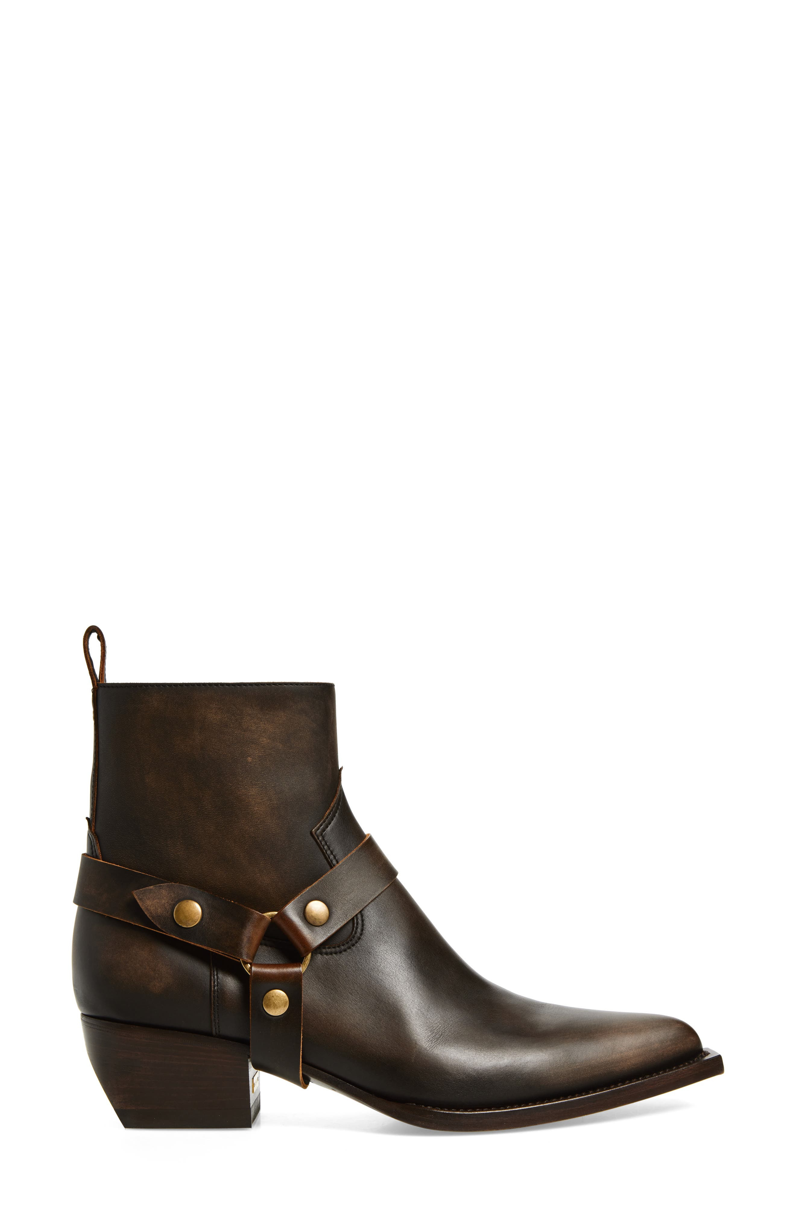 Golden Goose Debbie Harness Boot in Dark Brown/Beige at Nordstrom - 3