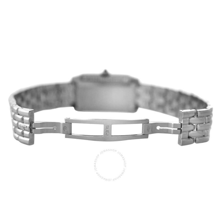 Pre-owned Jaeger-LeCoultre Reverso Quartz Diamond Silver Dial Ladies Watch 267.3.08 - 6