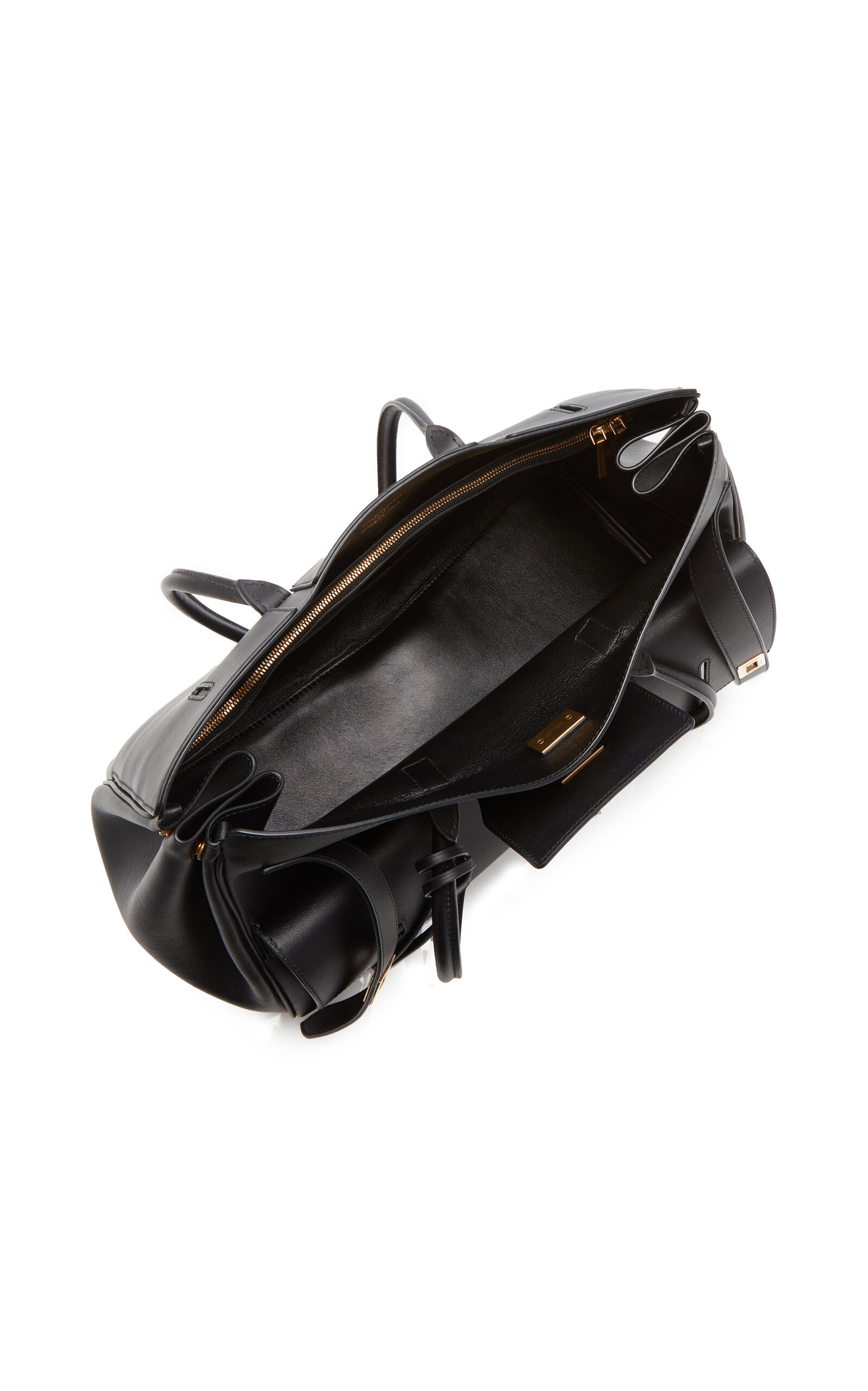 Bel Air Medium Leather Carry-All Bag black - 6