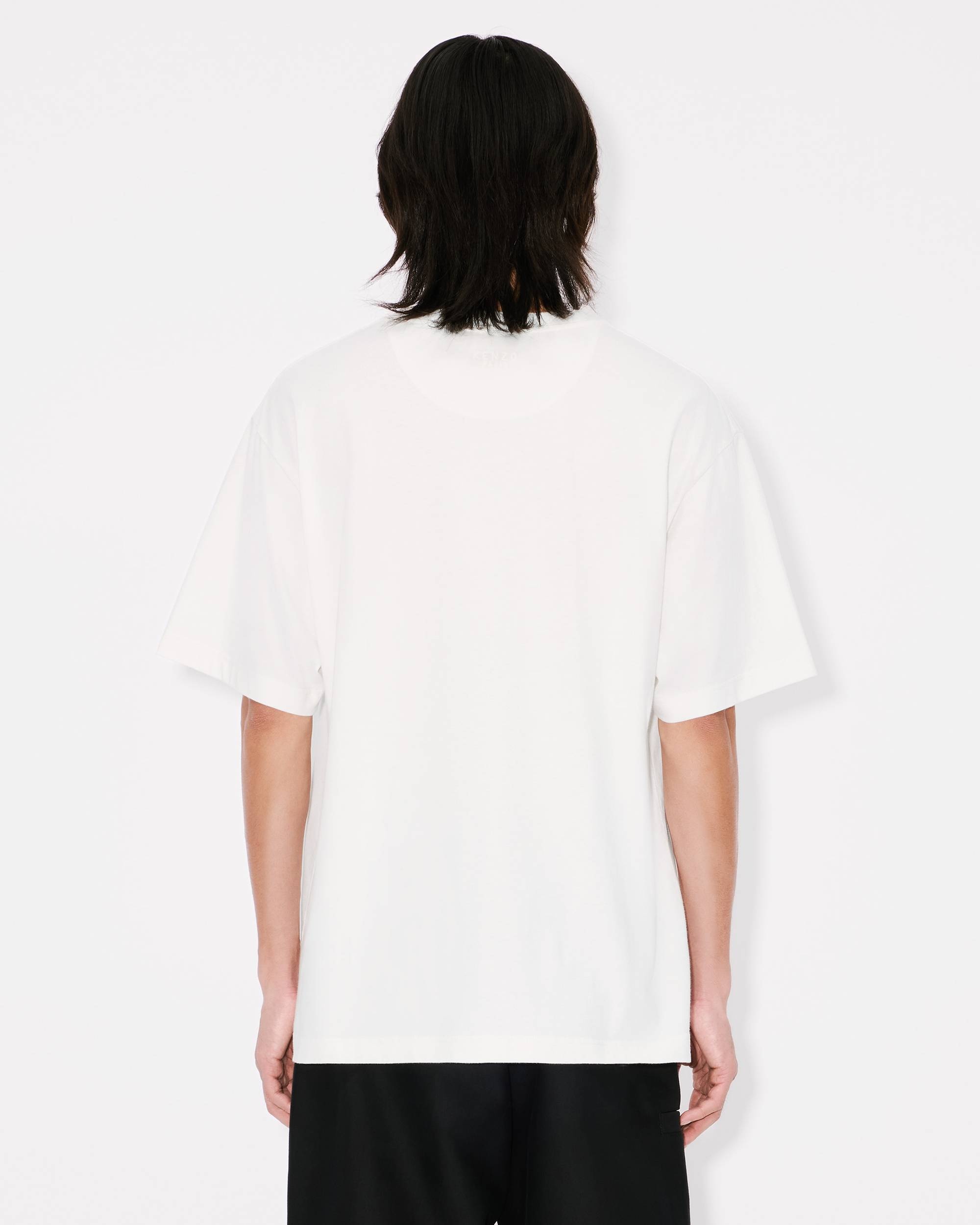 'Lunar New Year' embroidered oversized T-shirt in cotton - 4
