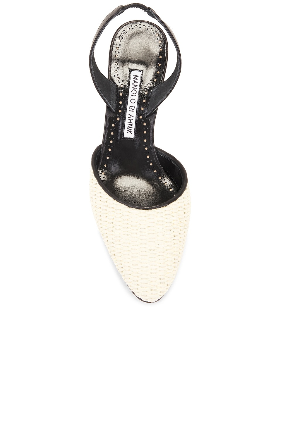 【送料&関税込】Manolo Blahnik Casam 70 Raffia Pumps Manolo Blahnik Casam 70 Raffia Pump | forward | REVERSIBLE