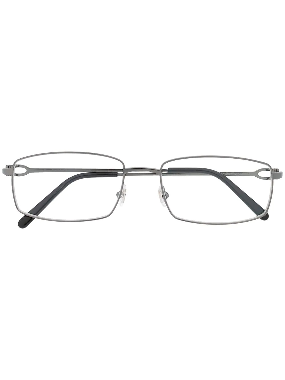 rectangular frame glasses - 1