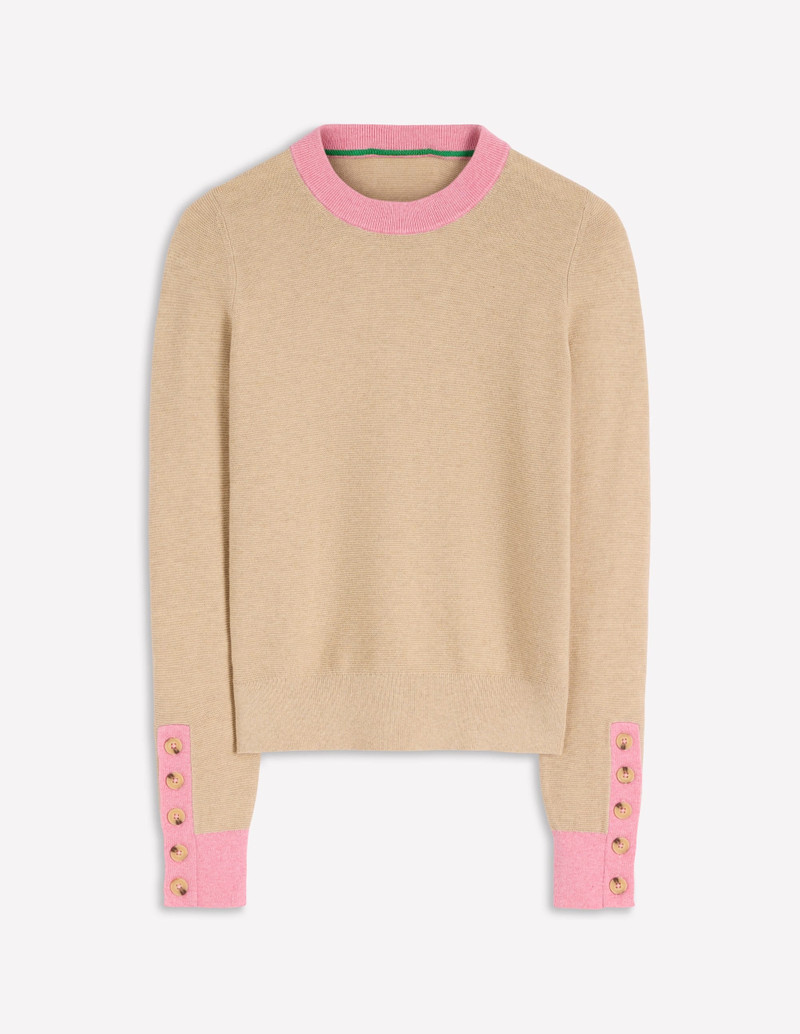 Grace Colour Block Sweater-Vellum 6