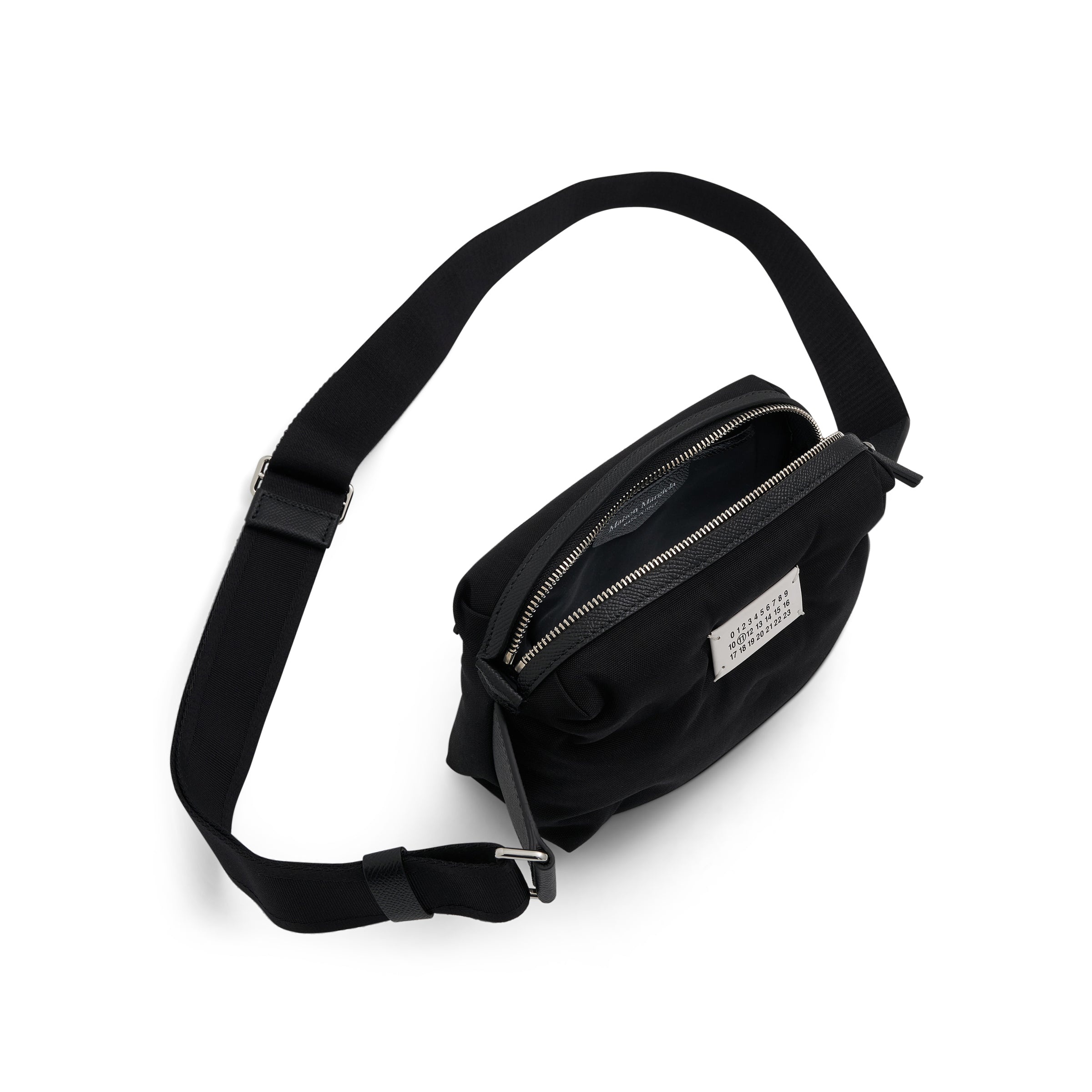 Tabi Logo Patch Belt Bag in Black - 4