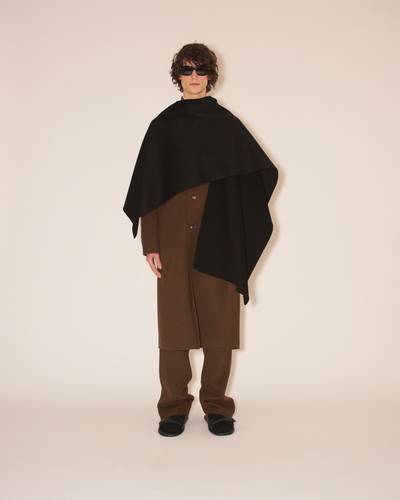 Nanushka JOREN - Double wool/silk coat - Black outlook