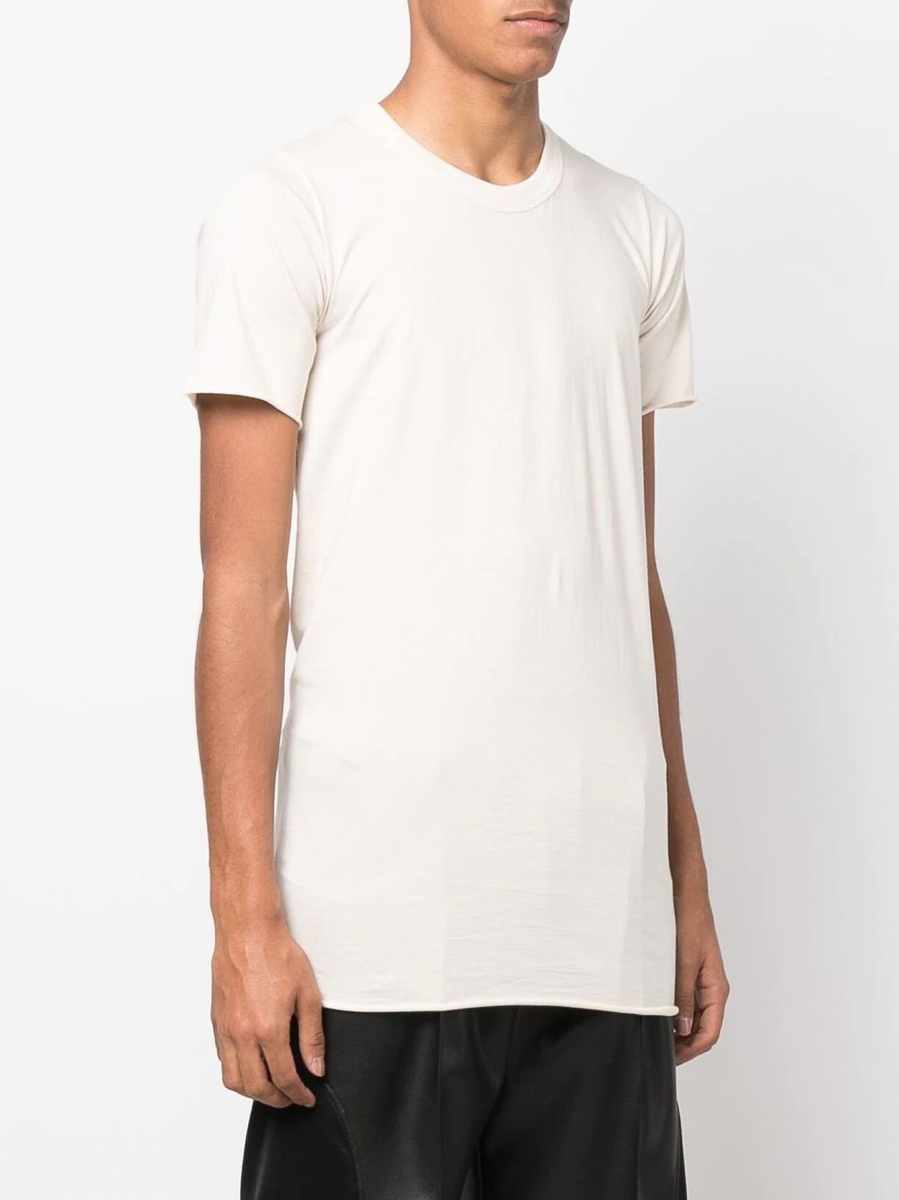 longline cotton T-shirt - 3