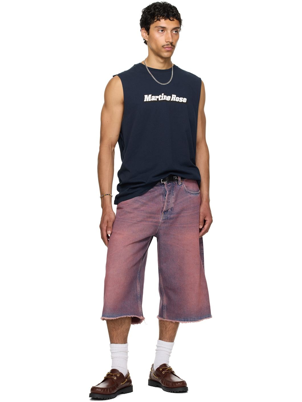 SSENSE Exclusive Navy Double T-shirt - 5