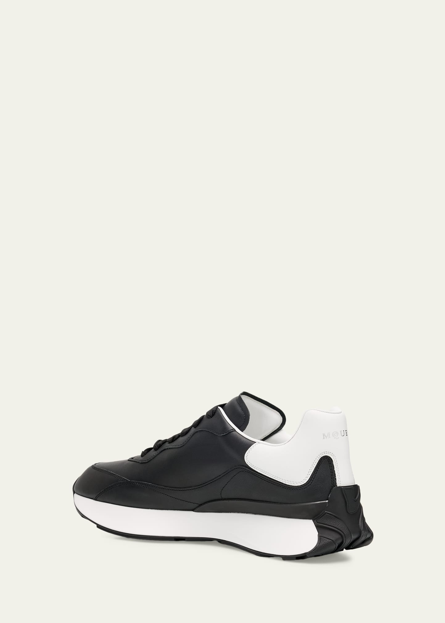 Men's Sprint Leather Runner Sneakers - 4