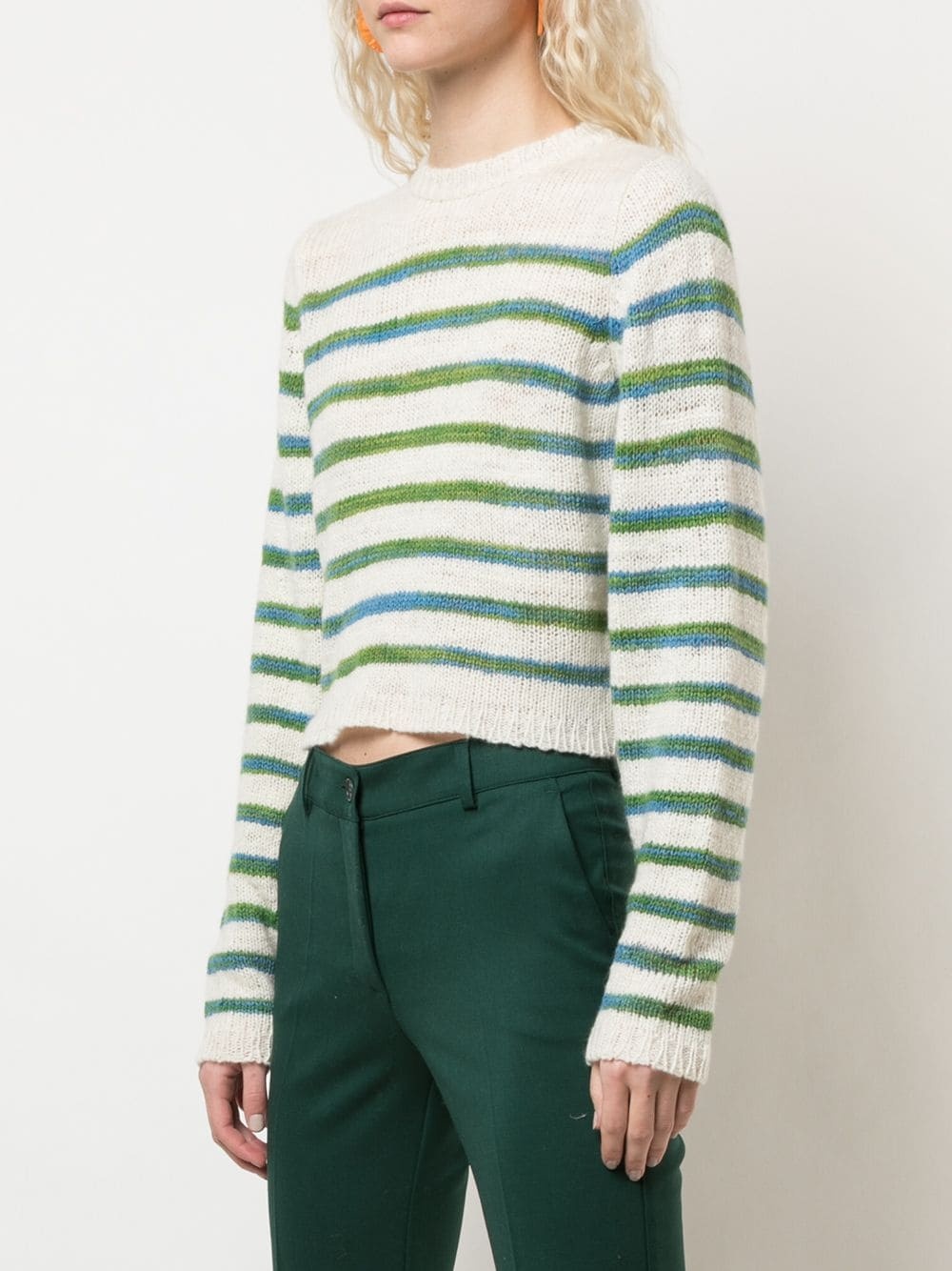 stripe print jumper - 3