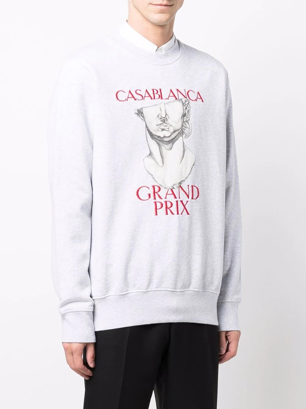 logo-print long-sleeve sweatshirt - 4