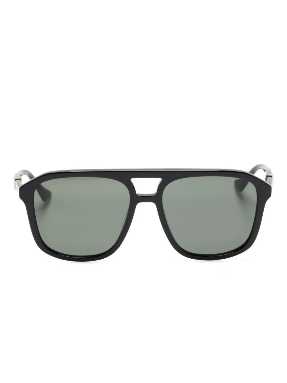 GUCCI Web-detailed navigator-frame sunglasses - GG1494S001 | REVERSIBLE