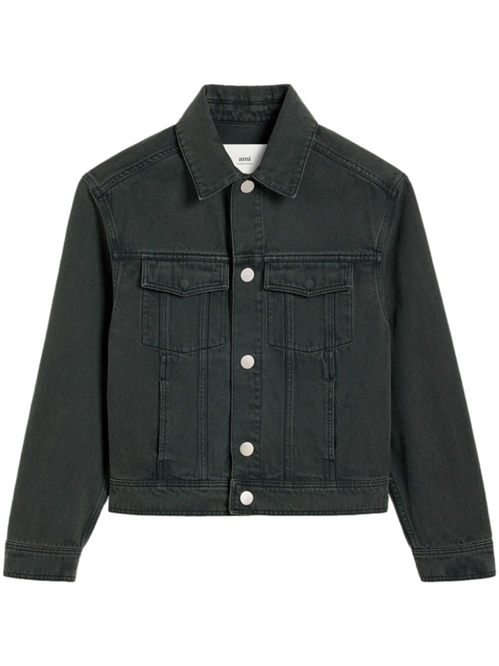 trucker cotton jacket - 1