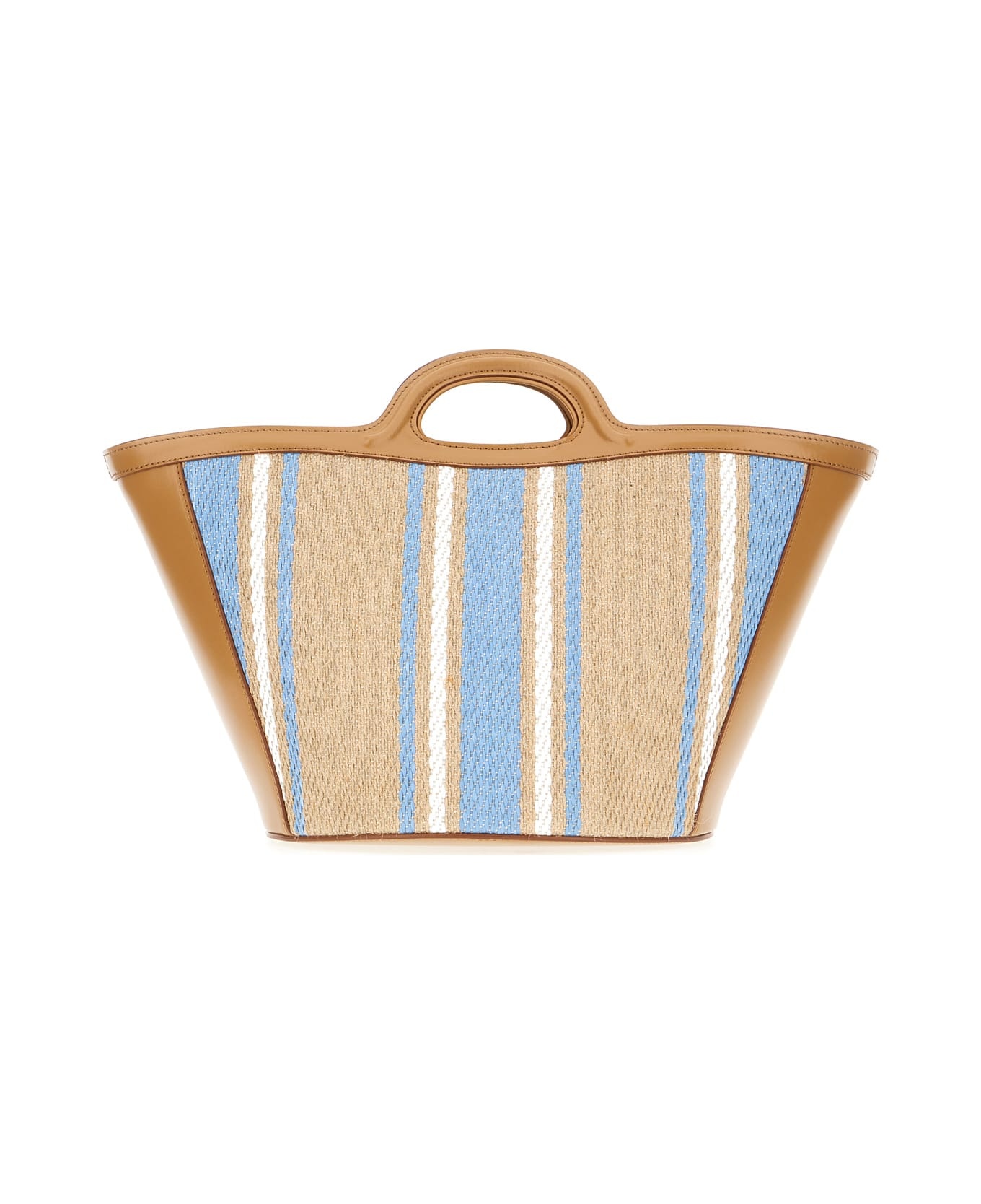 Multicolor Raffia And Leather Tropicalia Handbag - 3