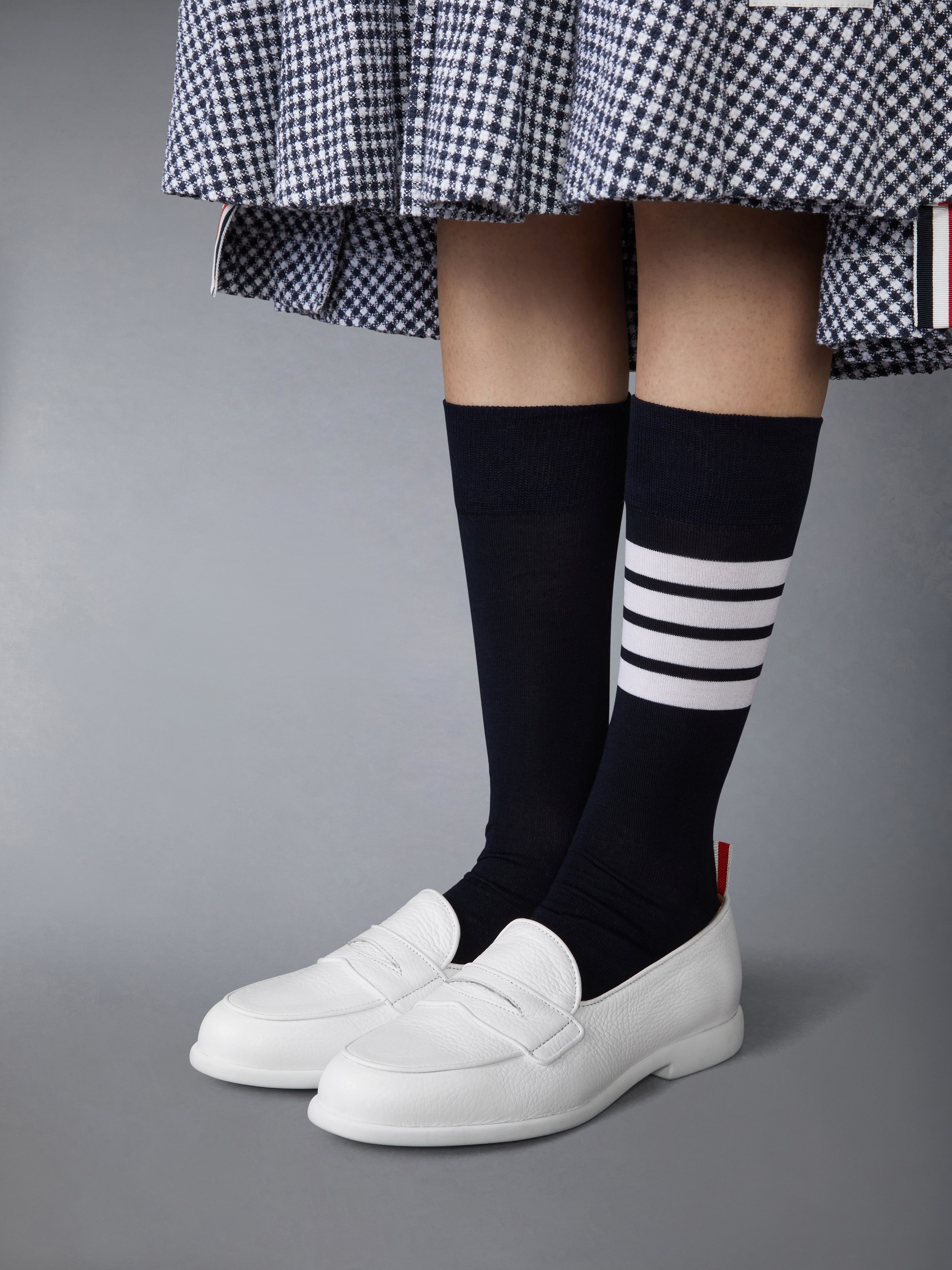 DEERSKIN LEATHER VARSITY LOAFER - 4