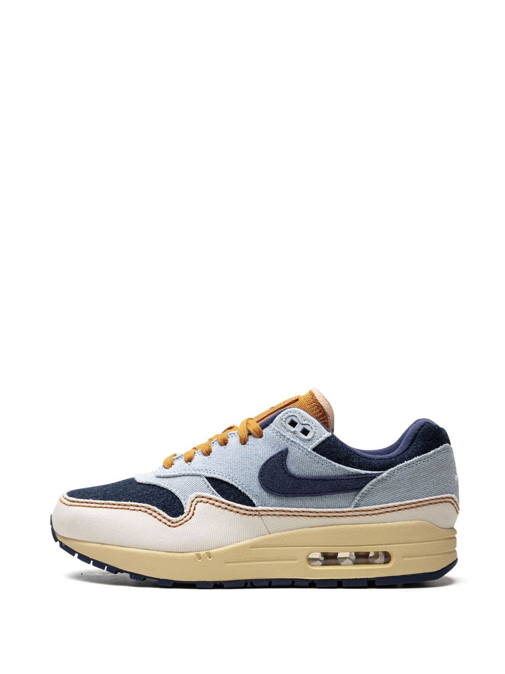 Air Max 1 '87 "Aura/Midnight Navy/Pale Ivory" sneakers - 5