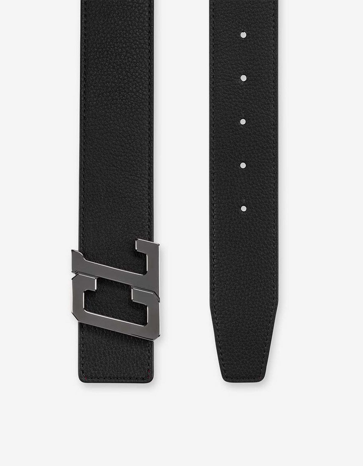 Christian Louboutin Happy Rui CL Black Belt 40mm - 4