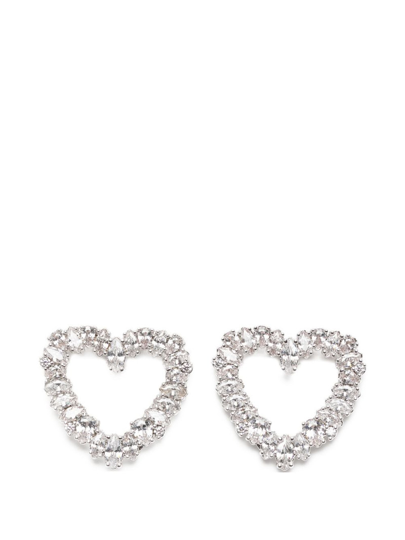 crystal heart earrings 1