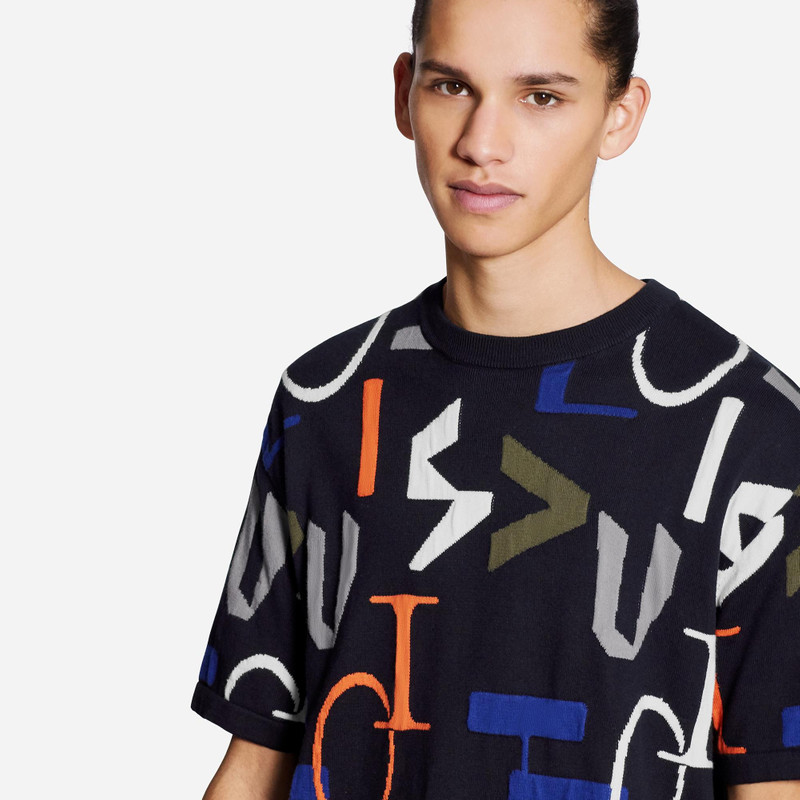 LV Electric Intarsia T-Shirt 3