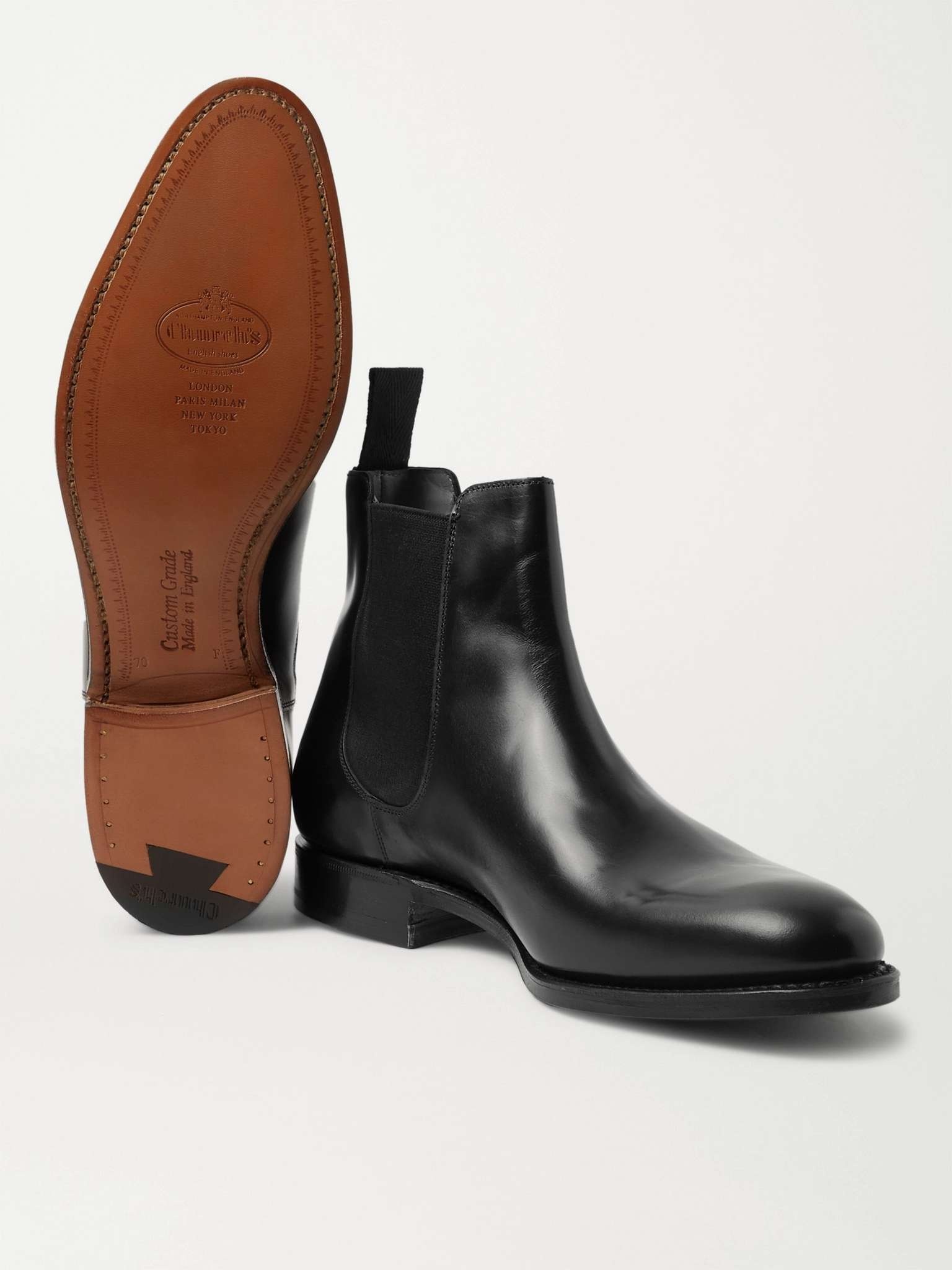 Houston Leather Chelsea Boots - 7