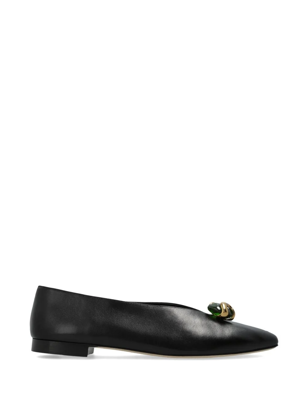 Jimmy Choo Women Margot Leather Ballets - 1